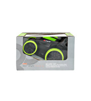 Uzaktan Kumandalı Akrobatik Zıppır Şarjlı Araba Yeşil