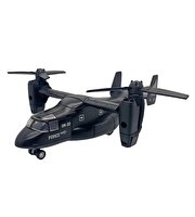 Sesli ve Işıklı Osprey Askeri Ulaşım Uçağı Siyah