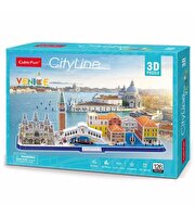 Cubic Fun Venedik 126 Parça 3D Puzzle
