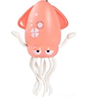 Dansçı Kali Müzikli Işıklı Hareketli Ahtapot Pembe