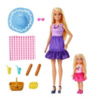 Barbie Malibu ve Chelsea Piknik Oyun Seti JBF43