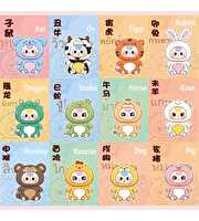 Baby Three Zodiac Sürpriz Peluş Figür