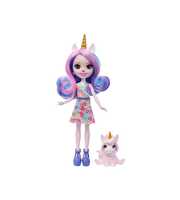 Enchantimals Popüler Karakter Bebekler Ulia Unicorn ve Pacifica HRX84