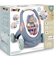 Little Smoby Baby Walker 3'ü 1 Arada Yürüteç ve Bebeği