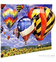3D Puzzle 200 Parça Breakthrough Balonlar