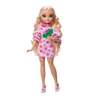 Barbie Dream Besties Festival Kombinleri Barbie Malibu Bebek ve Aksesuarları Seti JGH87