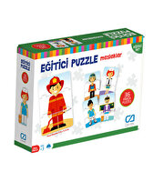 Eğitici Puzzle Meslekler