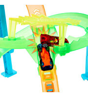 Hot Wheels Akrobasi Pistleri Neon Yarışçılar Kasırga Çarpışması Pist Seti JMG50