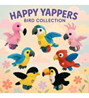 Happy Yappers Slap Bant Kırmızı Konuşan ve Taklit Eden Toucan