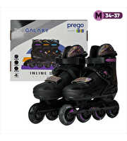 Prego Galaxy Ayarlanabilir Paten M Beden (34-37) Mor