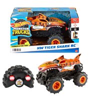 Hot Wheels Monster Trucks 1:24 Tiger Shark Uzaktan Kumandalı Araba HNV03