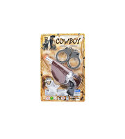 Vahşi Batı Tabanca Kelepçe Seti