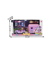 Camper Karavan Macerası Bebekli ve Evcil Hayvanlı Oyun Seti