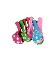 Puantiye Baskılı Karışık Balon 8’li