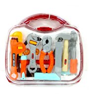 18 Parça Kırmızı Çantalı Tamir Seti