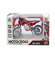 Kırmızı Metal 1:18 Motosiklet