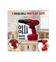 Pille Çalışan Matkap Seti