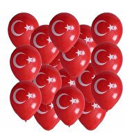 Ay Yıldızlı 9' lu Balon