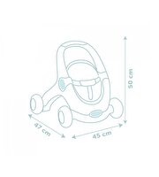 Little Smoby Baby Walker 3'ü 1 Arada Yürüteç ve Bebeği