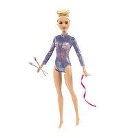 Barbie Kariyer Bebekleri Ritmik Jimnastikçi Sarışın GTN65