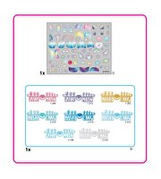 Aquabeads Sihirli Atlar ve Yıldızlar Yedek Tırnak Paketi 35060