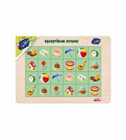 Ahşap Eğitici Eşleştirme Oyunu Karışık