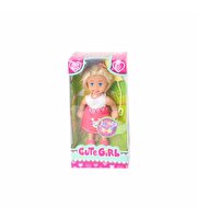 Sevimli Mini Bebek Kumral Tekli Tavşanlı Elbise