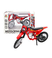 Kırmızı Metal 1:18 Motosiklet