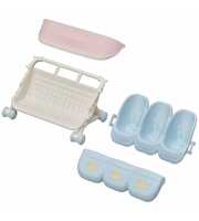 Sylvanian Families Üçüz Bebek Arabası 5533