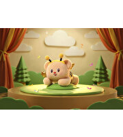 Butterbear Superstars Serisi Sürpriz Paket Koleksiyon Figürü