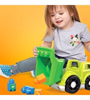 Mega Bloks Sevimli Araçlar Yeşil Geri Dönüşüm Kamyonu HBP13