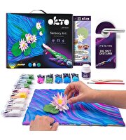 OKTO Water Lilies 3D Duyusal Sanat Seti