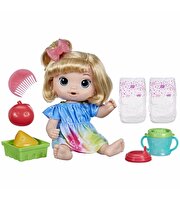 Baby Alive Bebeğimle Eğlenceli Meyveli Yudumlar Sarışın F7356