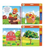 Aqua Magic Sihirli Boyama Kitabı Çiftlik Hayvanları