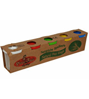 Playtoys Natural 5'li Oyun Hamuru