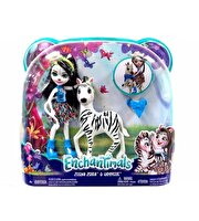 Enchantimals Bebekleri ve Hayvan Arkadaşları Zelene Zebra ve Hoofette FKY75