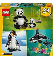LEGO Creator 3'ü 1 Arada Vahşi Hayvanlar: Panda Ailesi 31165