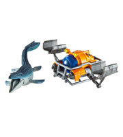 Matchbox Jurassi̇c World Di̇no Transporter Arabaları Mosasaurus Sea Sub JGM06