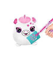 Airbrush Plush Sürpriz Squishy Paint Bucket Unicorn
