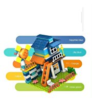 Rüzgâr Türbinli Kasaba Evi 140 Parça