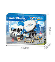 Power Planet Beton Mikseri Seti