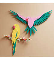 LEGO Art Fauna Koleksiyonu Macaw Papağanları 31211