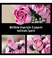 LEGO Botanicals Pembe Gül Buketi 10374