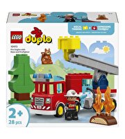 LEGO DUPLO Kasabası Hortumlu İtfaiye Aracı ve İtfaiyeci 10473
