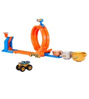Hot Wheels Track Creator Üçlü Çember Paketi JDW39