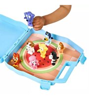 Bluey Deluxe Taşıma Çantası ve 8'li Figür Seti