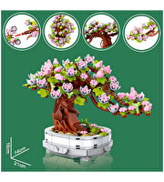 Mega Blok Çiçek Bonsai Ağacı 451 Parça