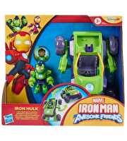 Marvel Iron Man ve Muhteşem Arkadaşları Hulk 2'si 1 Arada Araç Seti G1475