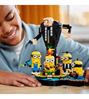 LEGO Despicable Me 4 Yapım Parçalarından Gru ve Minyonlar 75582