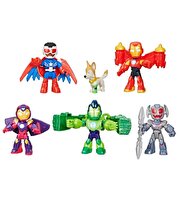 MarveI Iron Man ve Muhteşem Arkadaşları Zırhlı Yenilmezler Paketi Aksiyon Figür Seti G1255